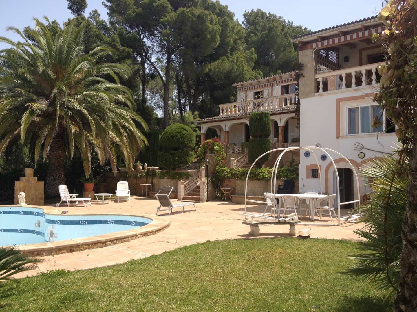 Solide Meerblick Villa in Santa Ponsa mit Swimmingpool
